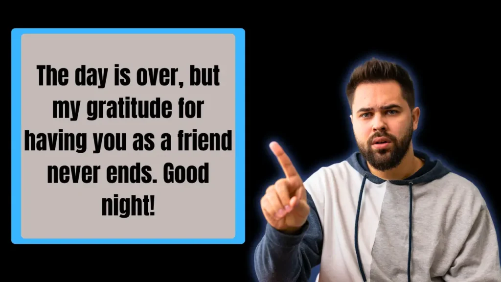Sweet Good Night Messages for Friends
