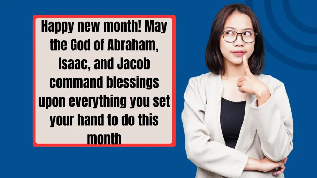 Biblical New Month Wishes for Family & Loved Ones