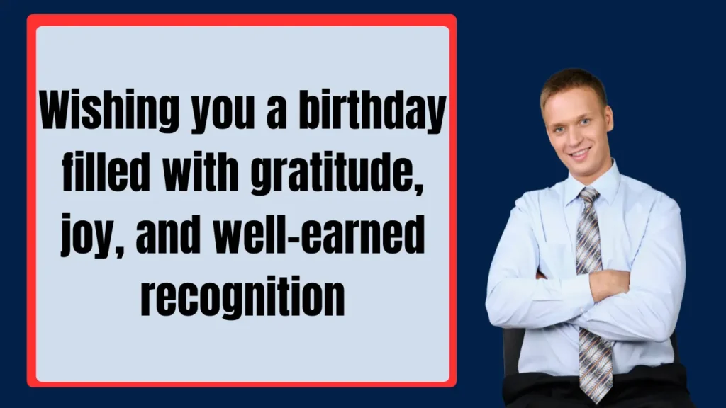 Funny Yet Professional Birthday Wishes for Manager