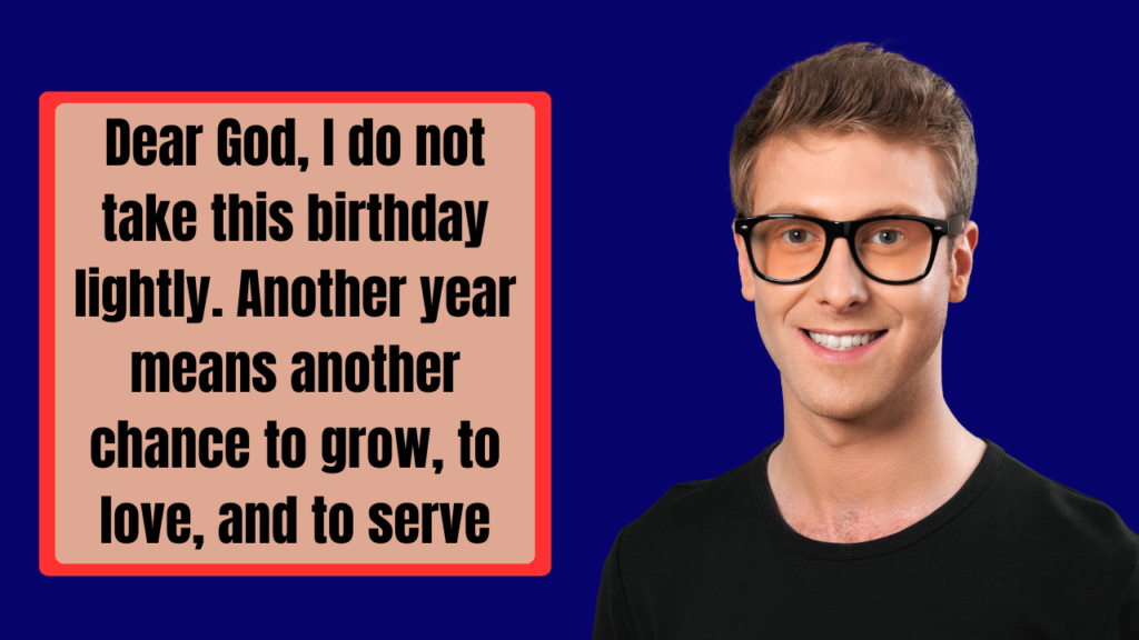 Long Heartfelt Birthday Prayers for Myself