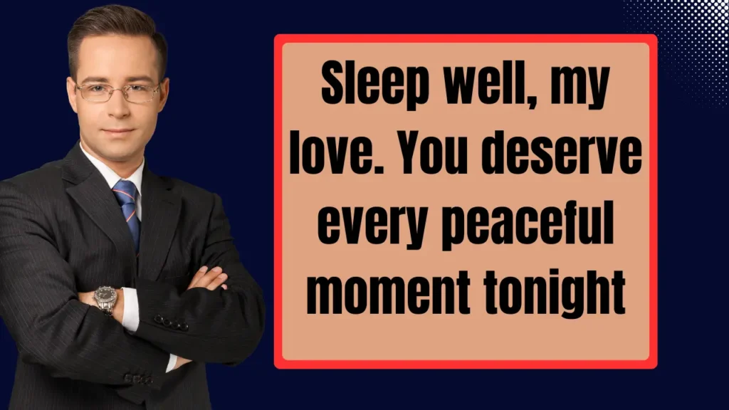 Sweet & Romantic Good Night Messages for Him