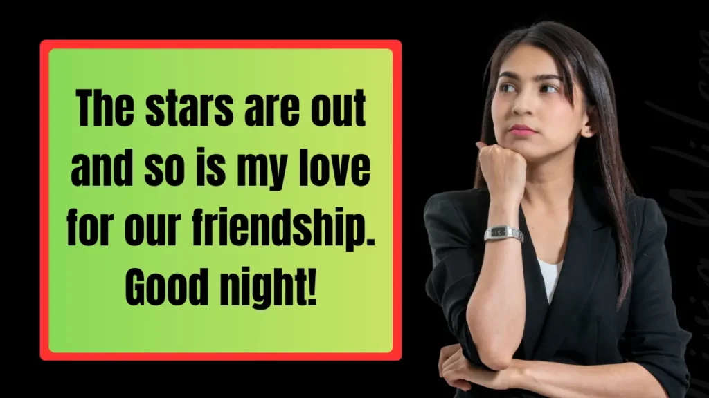 Good Night Messages for Special Types of Friends