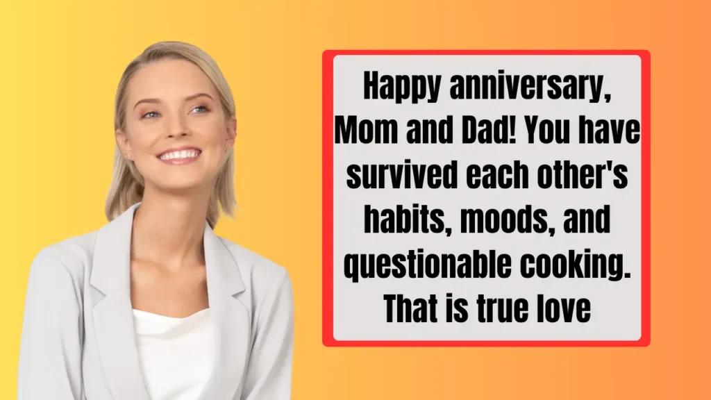 Milestone Wedding Anniversary Wishes for Parents