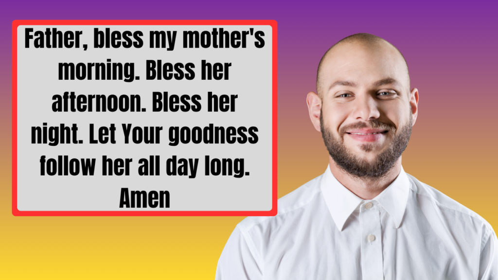 Short Daily Prayers for My Mother's Health and Well-Being