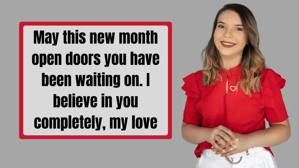 Sweet & Romantic New Month Wishes for Your Love