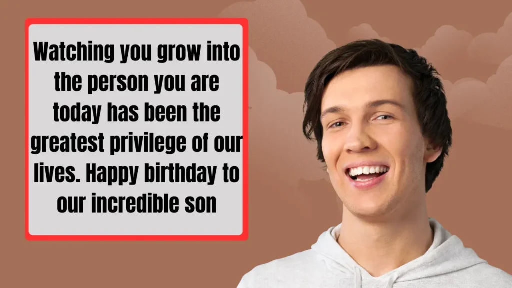 Birthday Wishes for Son from Mom and Birthday Wishes for Son from Dad