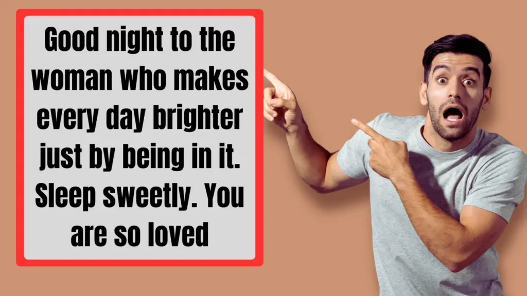 Sweet Good Night Blessings for Her