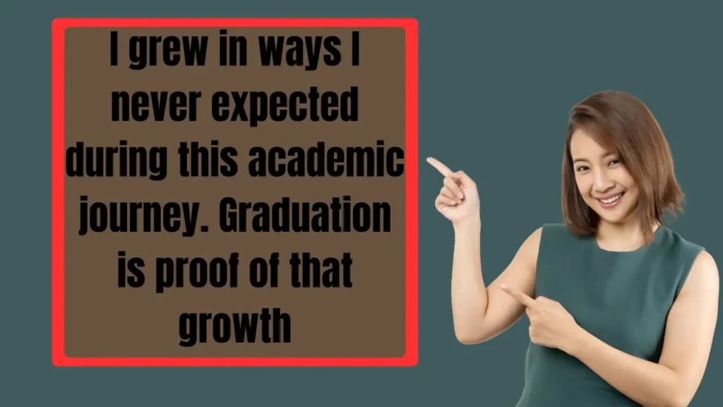 Graduation Messages for Myself with Gratitude and Future Hope