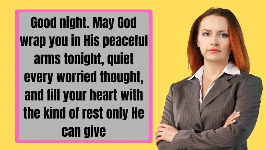 Calming Good Night Words for Sweet Dreams and Relaxation
