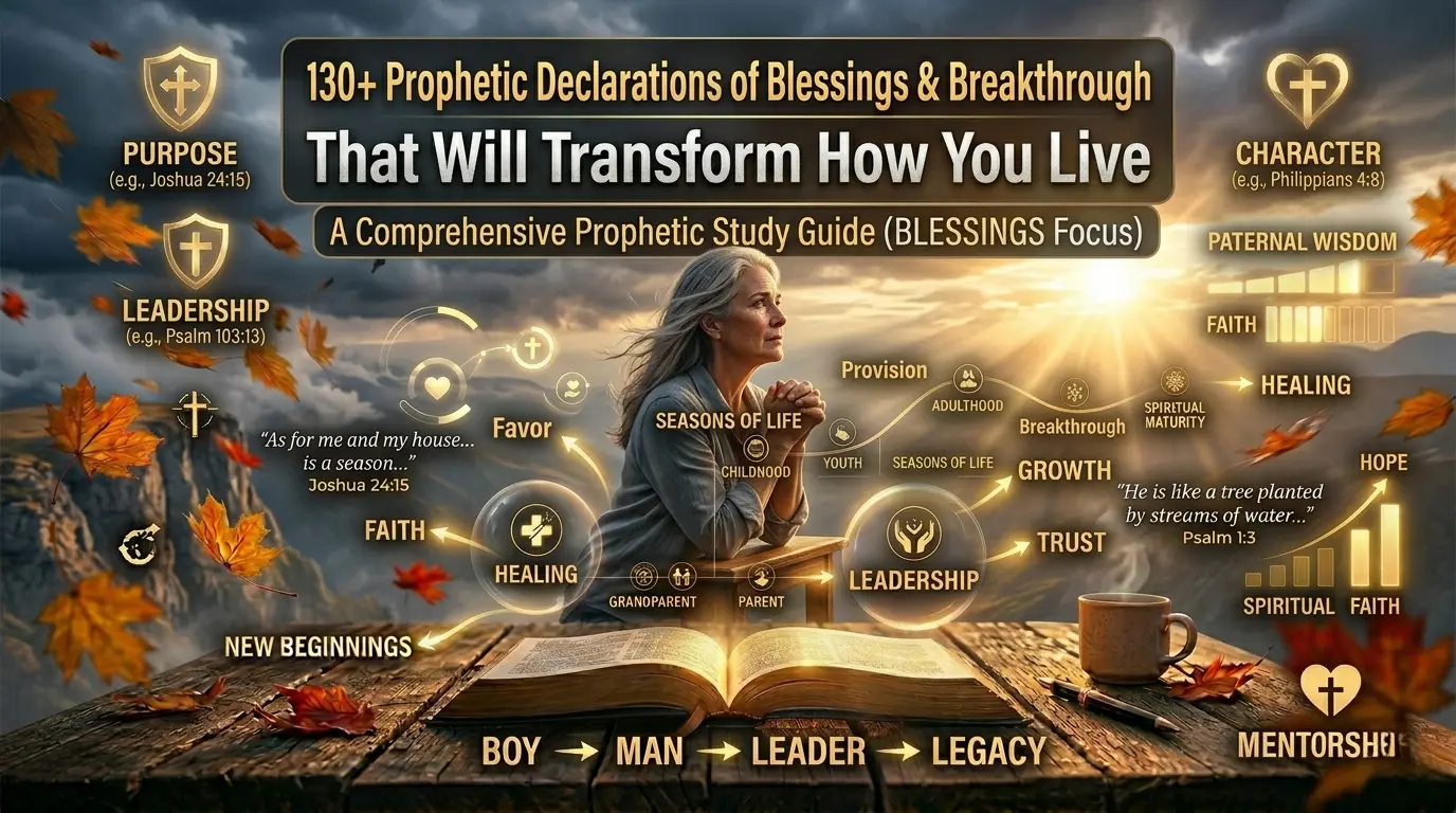 130+ Prophetic Declarations of Blessings and Breakthrough for Daily Prayer