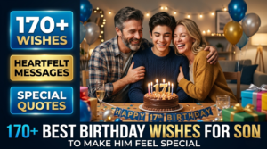 170+ Best Birthday Wishes for Son to Make Him Feel Special