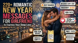 220+ Romantic New Year Message for Girlfriend to Express Your Deep Love