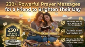 230+ Powerful Prayer Messages for a Friend to Brighten Their Day