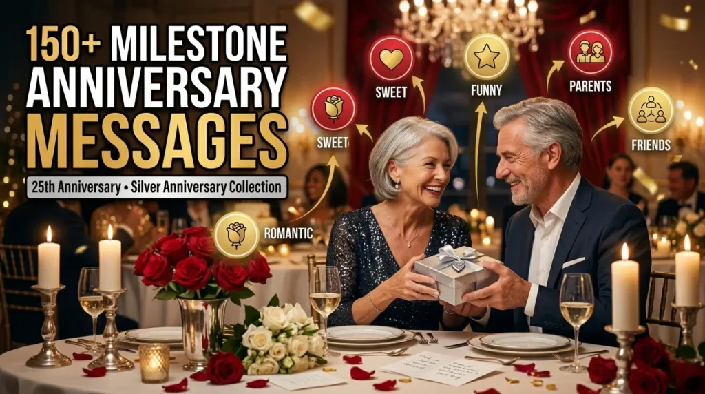 25th Anniversary , Silver Anniversary Messages