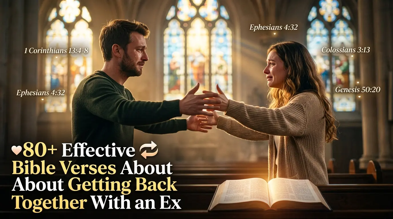 80+ Effective Bible Verses About Getting Back Together With an Ex