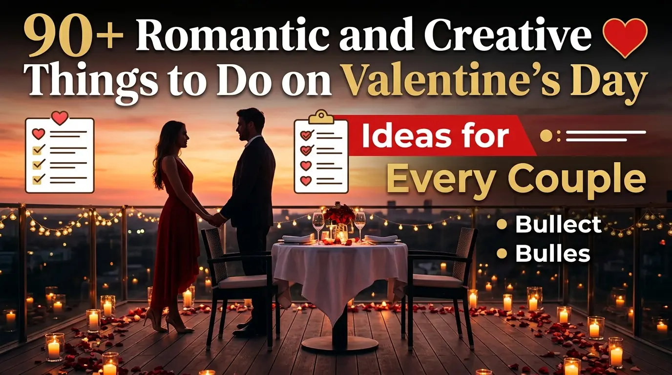 90+ Romantic and Creative Things to Do on Valentine's Day (Ideas for Every Couple)