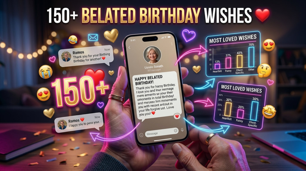 Belated Birthday Wishes for Clients