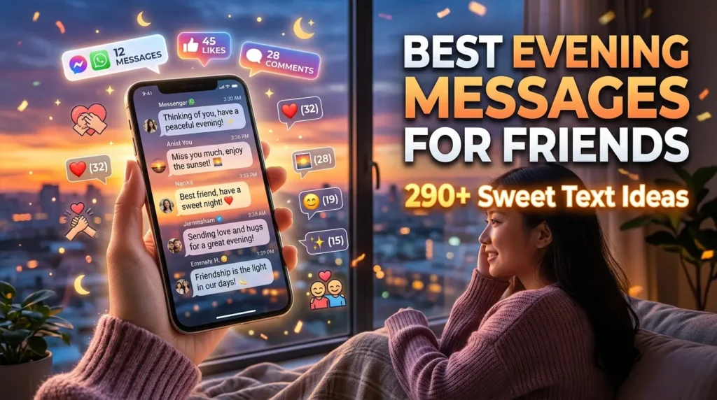 Best Good Evening Messages for Friends