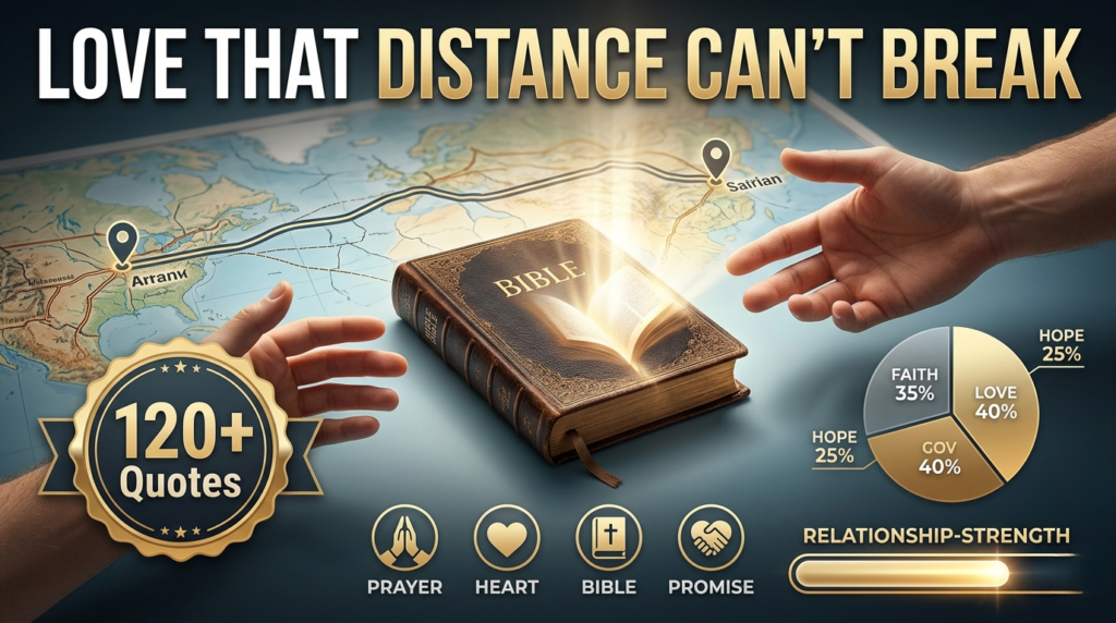 Bible Quotes About God's Presence Bridging the Miles