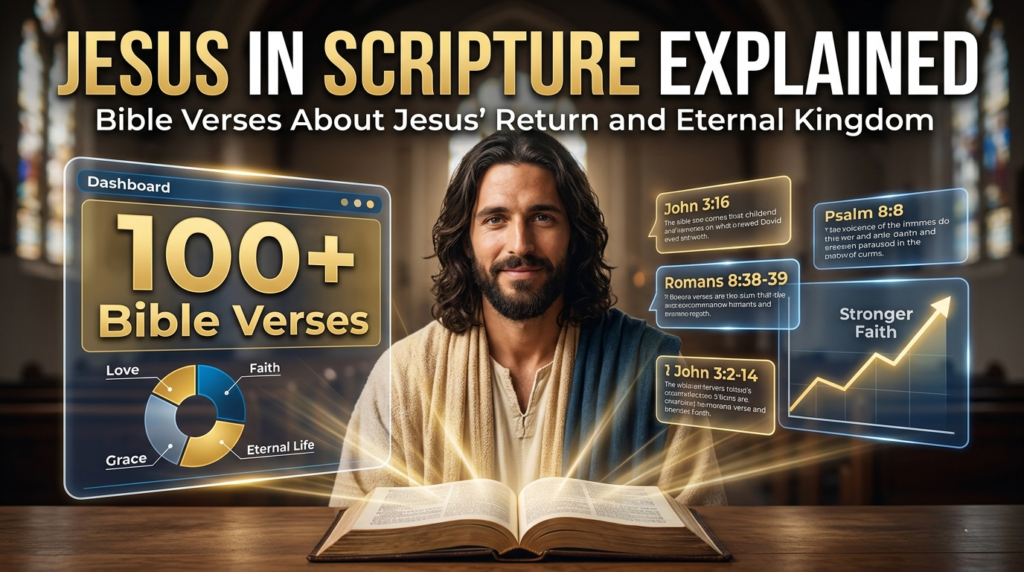 Bible Verses About Jesus' Return and Eternal Kingdom