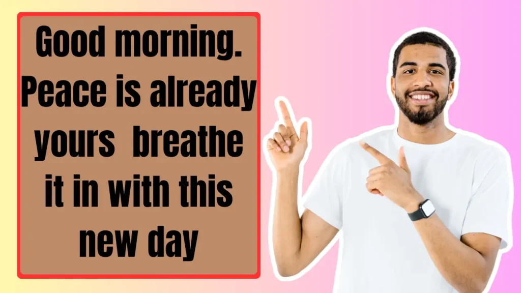 Short Good Morning Blessings for Joy and Happiness