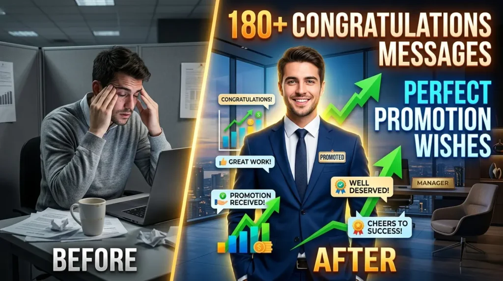 Congratulations Messages for Promotion for Every Relationship and Tone