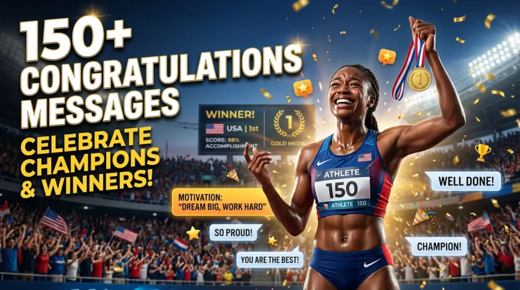 Congratulations Messages for a Friend's Achievement