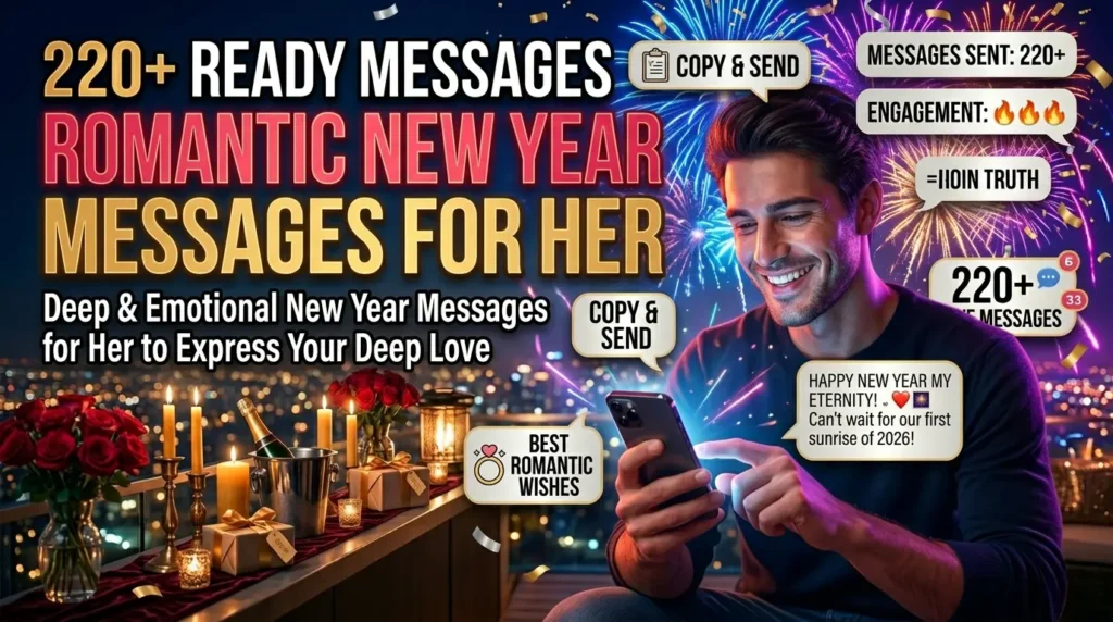 Deep and Emotional New Year Messages for Her