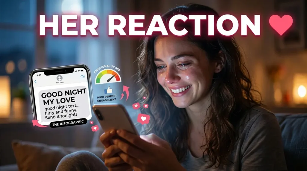 Flirty and Funny Good Night Messages for Her