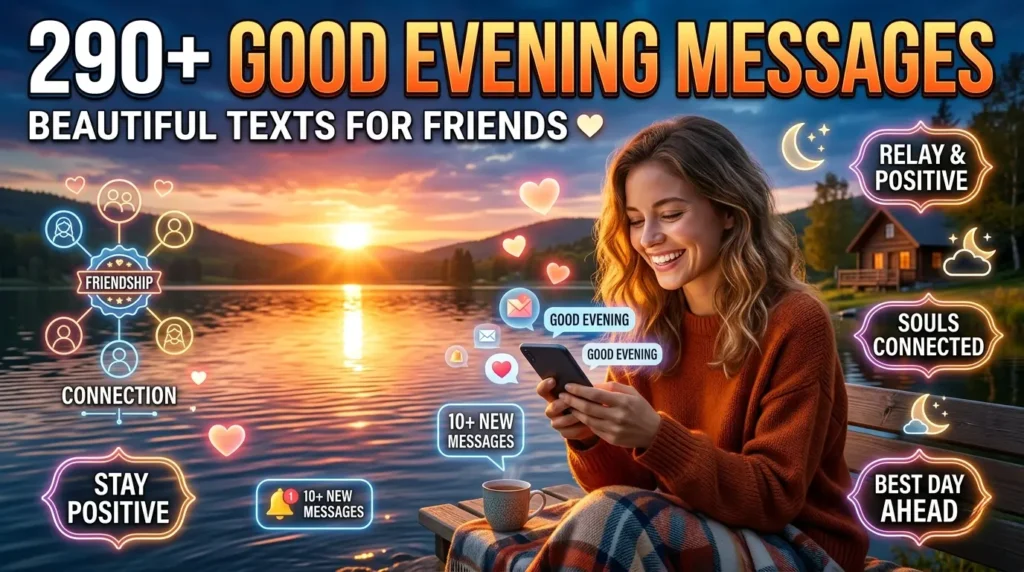 Good Evening Messages for Special Situations