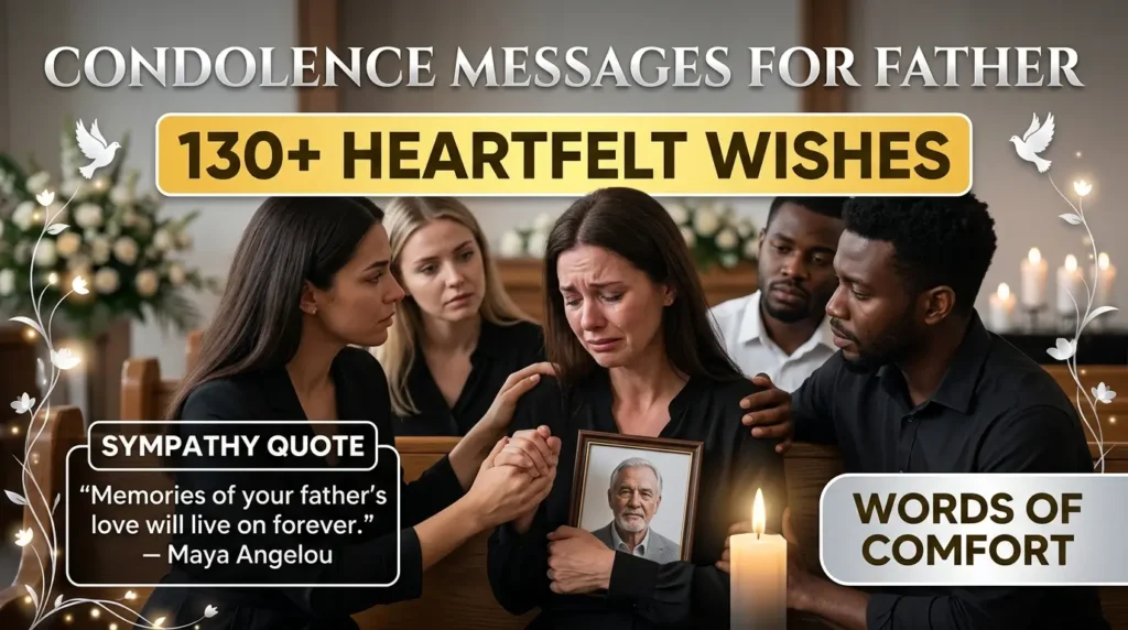 Heartfelt Condolence Messages for Loss of Father