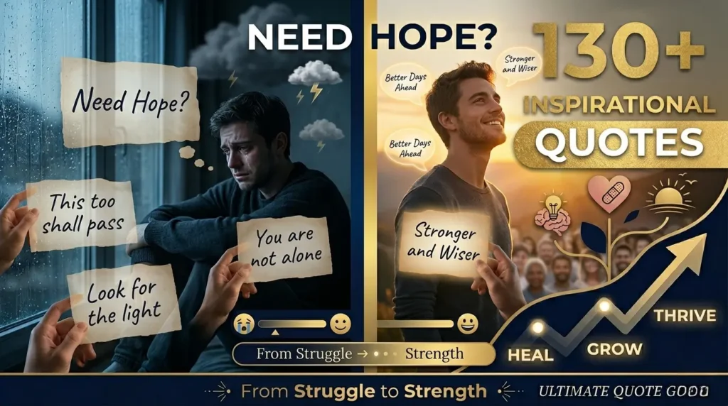  Inspirational Quotes For When You're Feeling Down and Need Hope