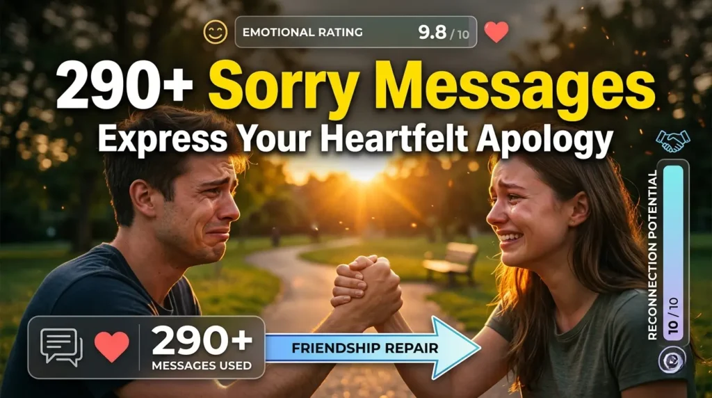 Long Sorry Messages for a Best Friend