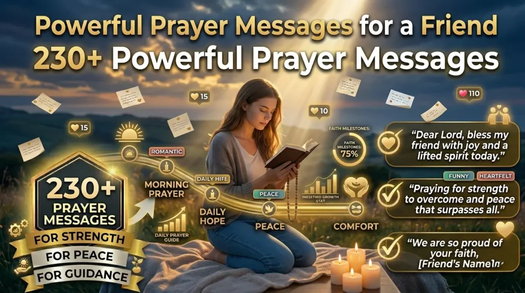 Powerful Prayer Messages for a Friend