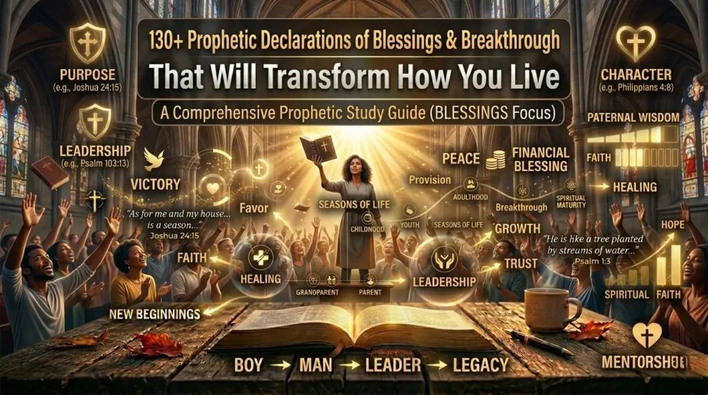  Powerful Prophetic Declarations of Blessings and Breakthrough for Daily Prayer