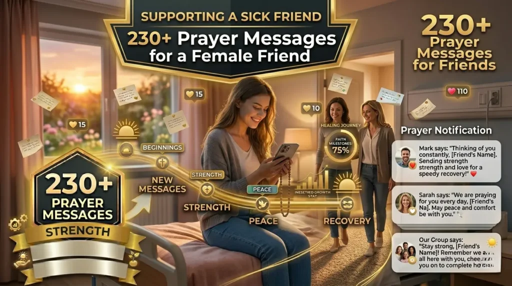 Prayer Messages for a Female Friend