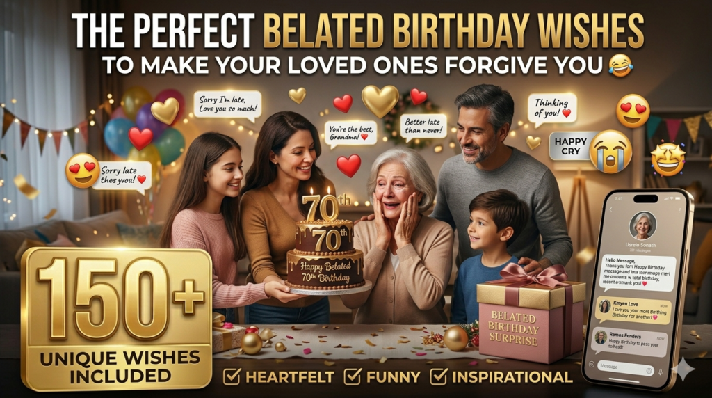 Professional Belated Birthday Wishes for Colleagues, Boss, and Clients