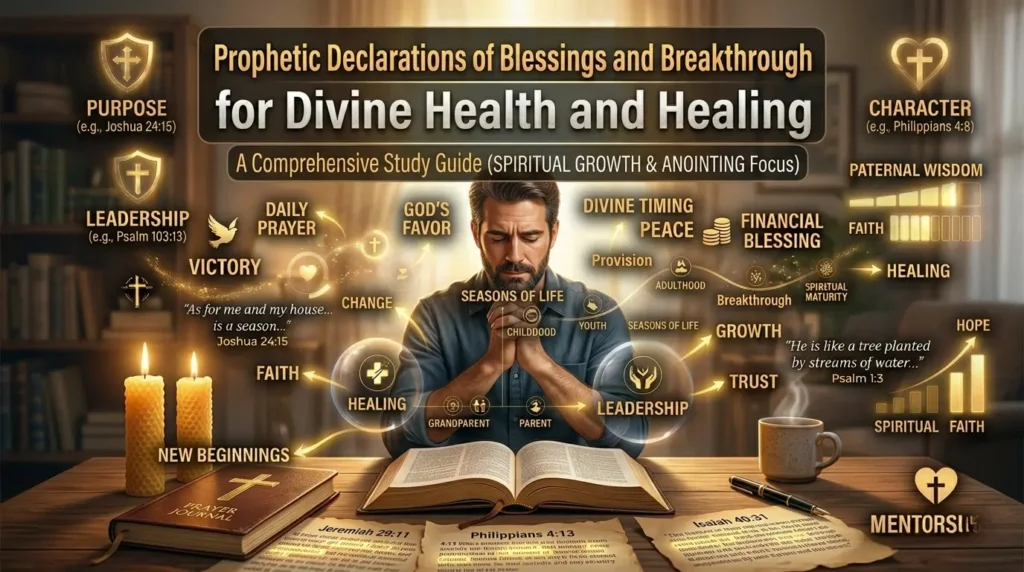 Prophetic Declarations of Blessings and Breakthrough for Spiritual Growth and Anointing