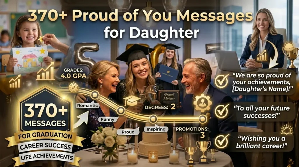 Proud of You Messages for Daughter for Every Occasion