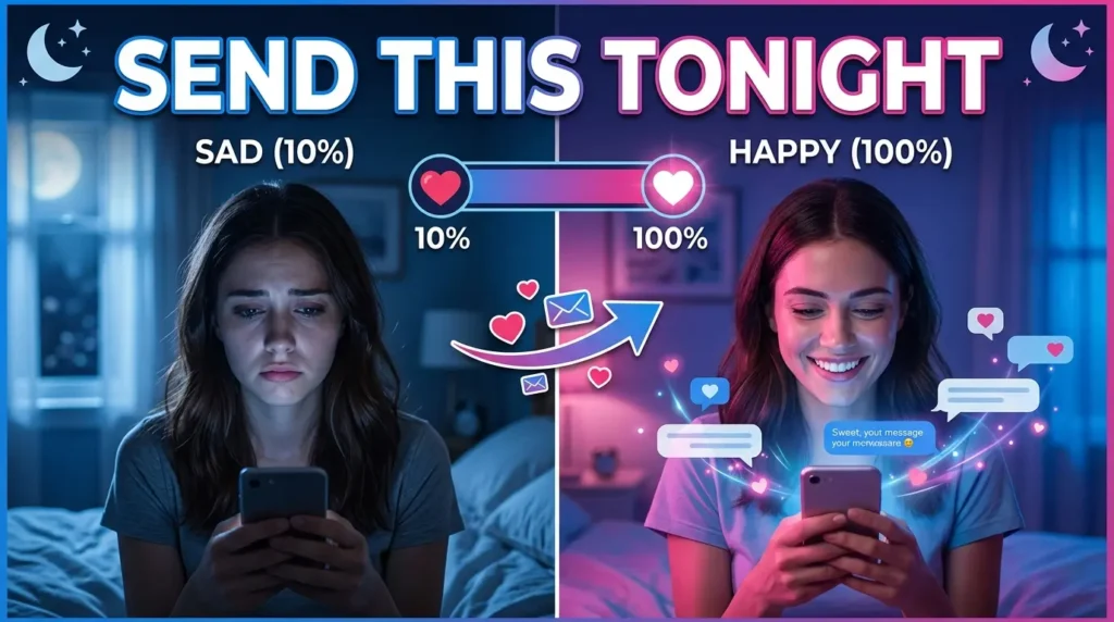 Romantic Good Night Messages for Her to Touch the Heart