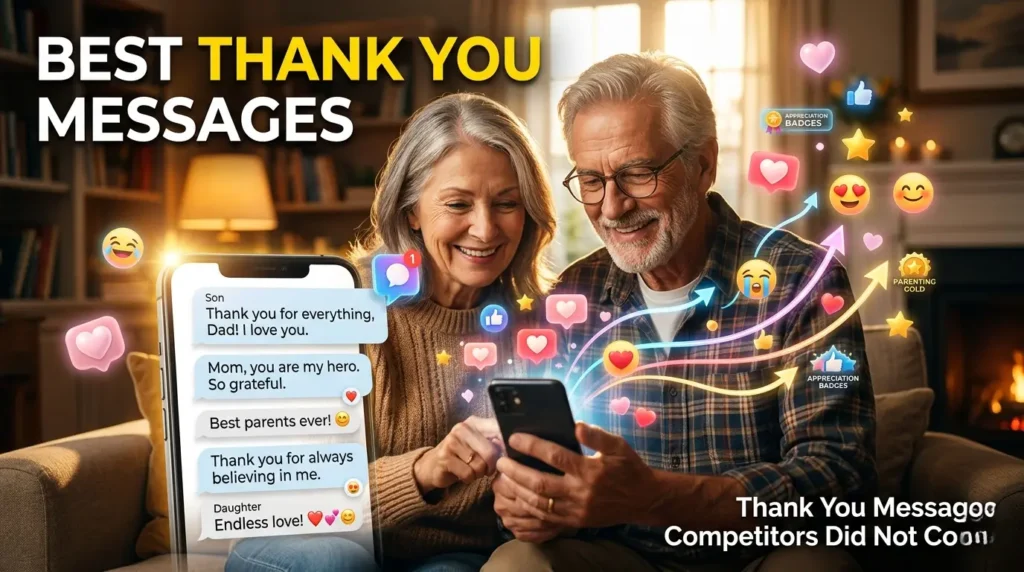 Thank You Messages Competitors Did Not Cover