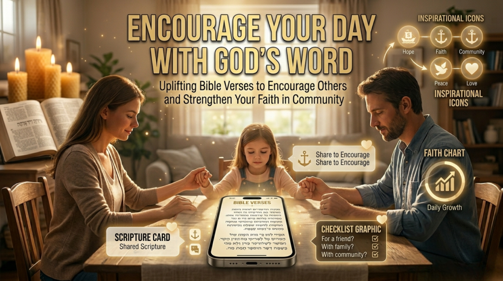 Uplifting Bible Verses to Encourage Others and Strengthen Your Faith in Community