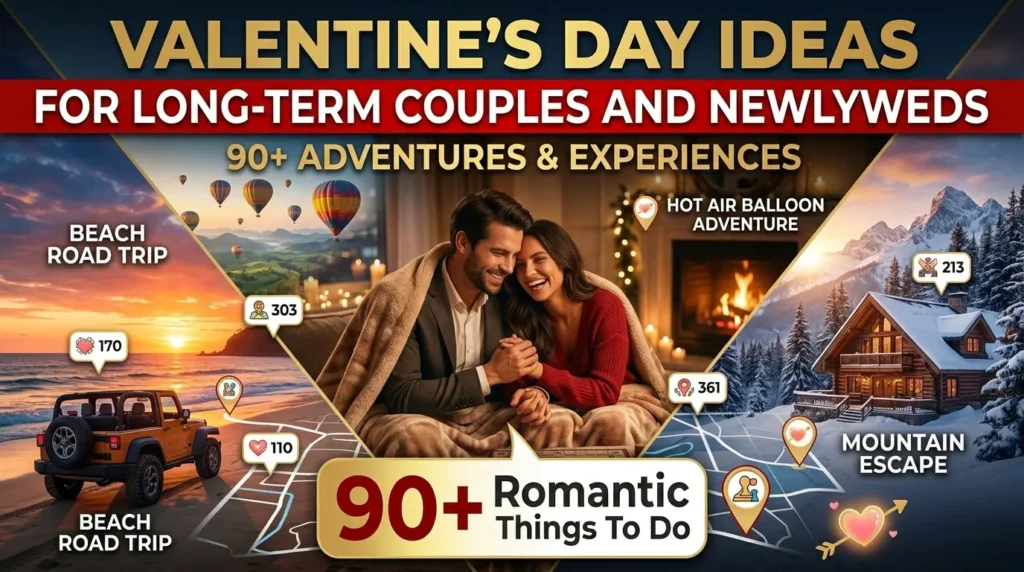Valentine's Day Ideas for Long-Term Couples and Newlyweds