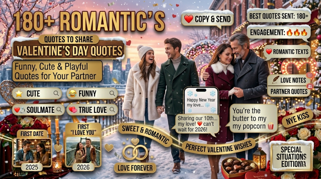 Valentine's Day Quotes for Special Situations