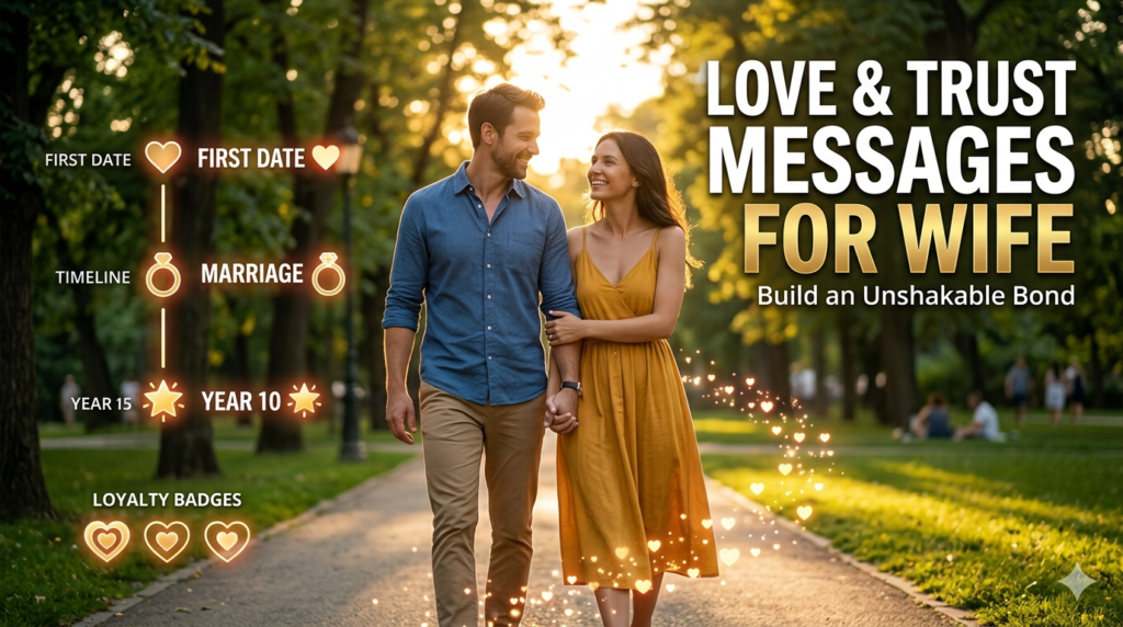 Love and Trust Messages for Special Moments