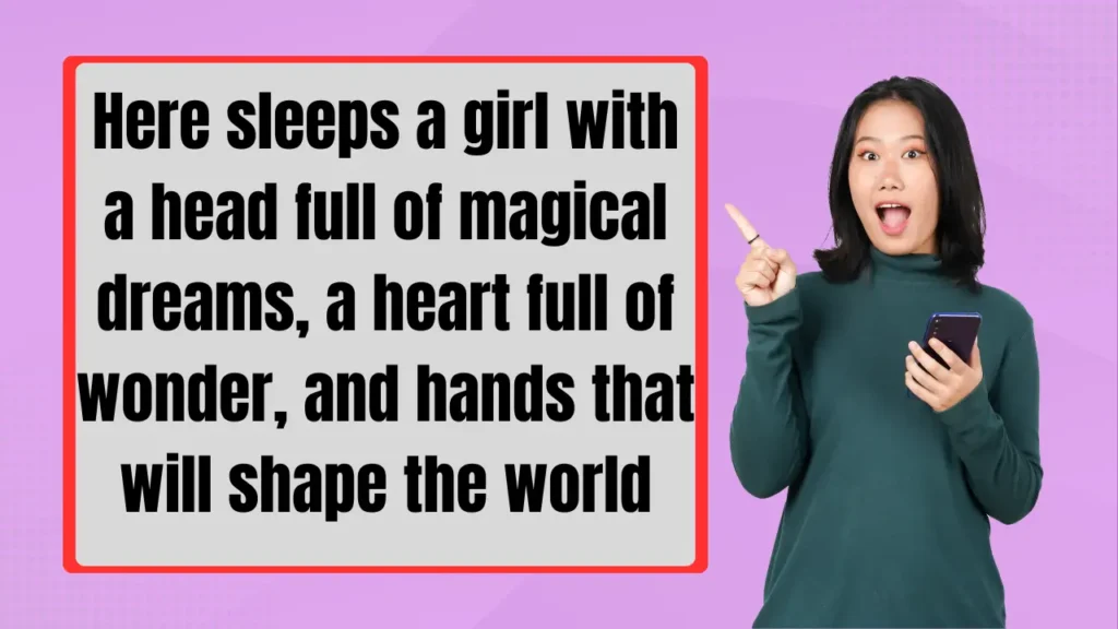 Magical & Inspirational Quotes for a Baby Girl