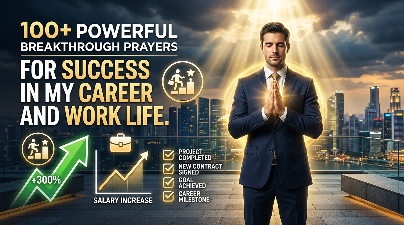 100+ Powerful Breakthrough Prayers for Success in My Career and Work Life