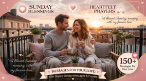 150+ Happy Sunday Beautiful Messages for Your Love with Heartfelt Prayers