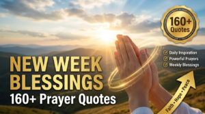 160+ New Week Prayer Quotes and Blessings for a Blessed Week Ahead