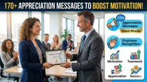 170+ Appreciation Messages for Employees to Boost Motivation and Morale